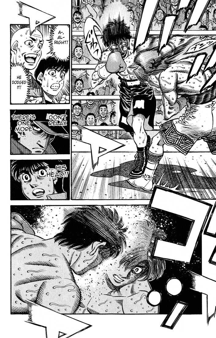 Hajime no Ippo Chapter 569 page 10 - Chapter 569 : The weed that grew straight up