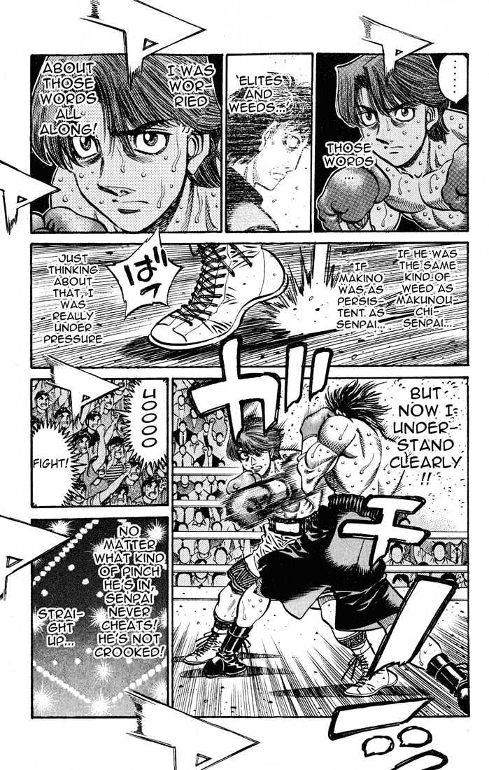 Hajime no Ippo Chapter 569 page 13 - Chapter 569 : The weed that grew straight up