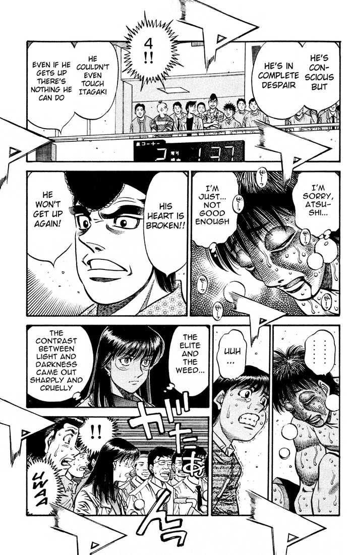 Hajime no Ippo Chapter 569 page 3 - Chapter 569 : The weed that grew straight up