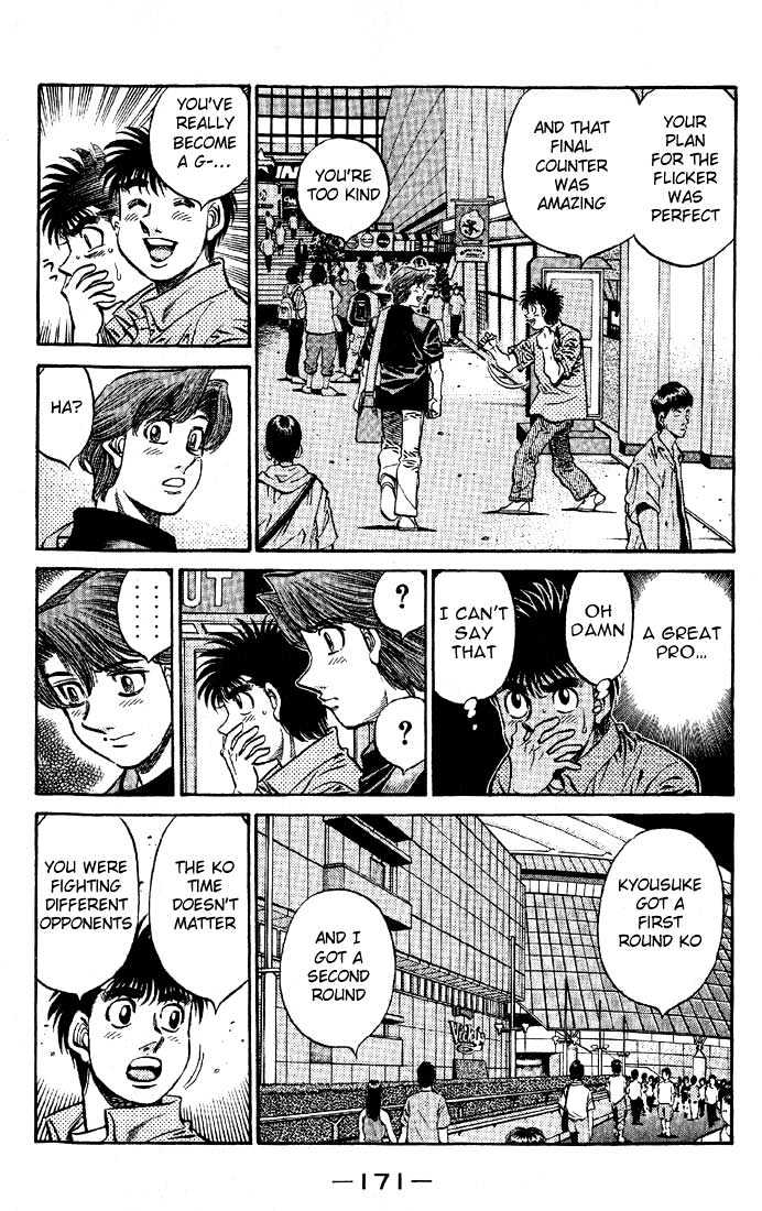 Hajime no Ippo Chapter 572 page 3 - Chapter 572 : The Dempsey Roll under siege