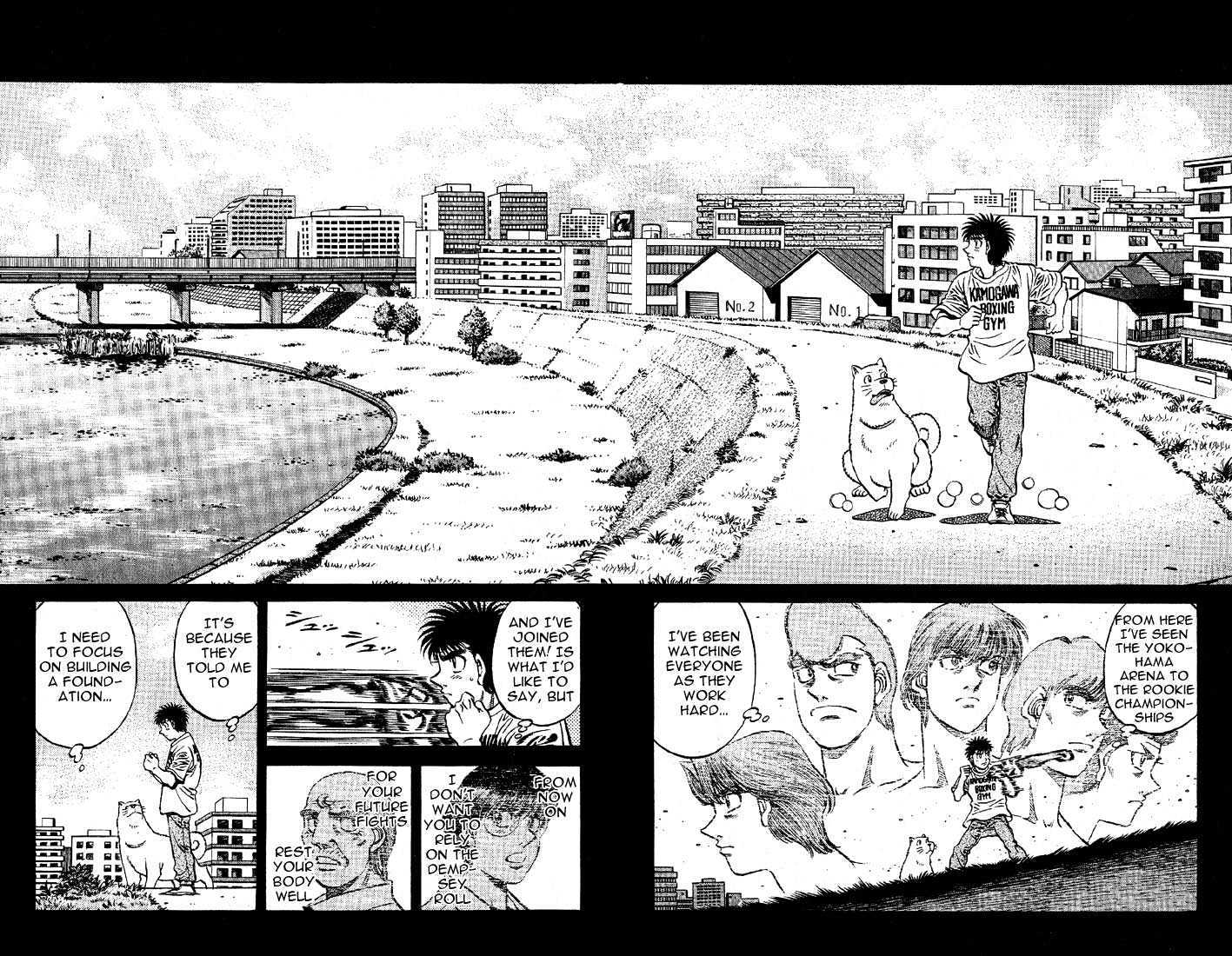 Hajime no Ippo Chapter 572 page 8 - Chapter 572 : The Dempsey Roll under siege