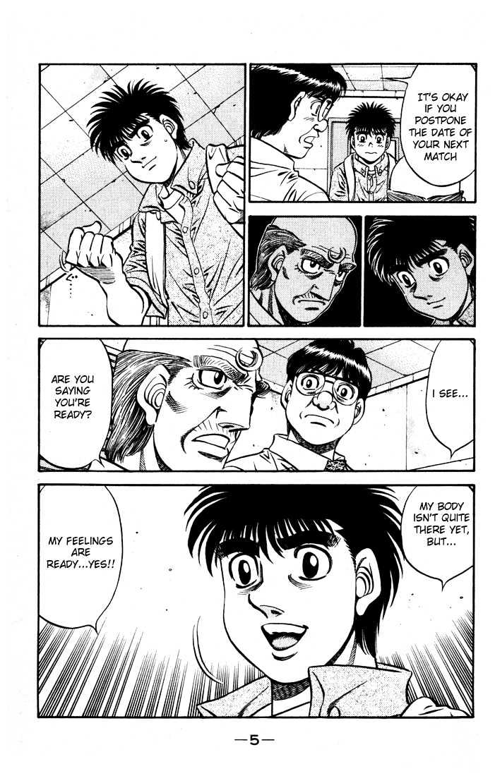 Hajime no Ippo Chapter 573 page 6 - Chapter 573 : Extravagant Spending