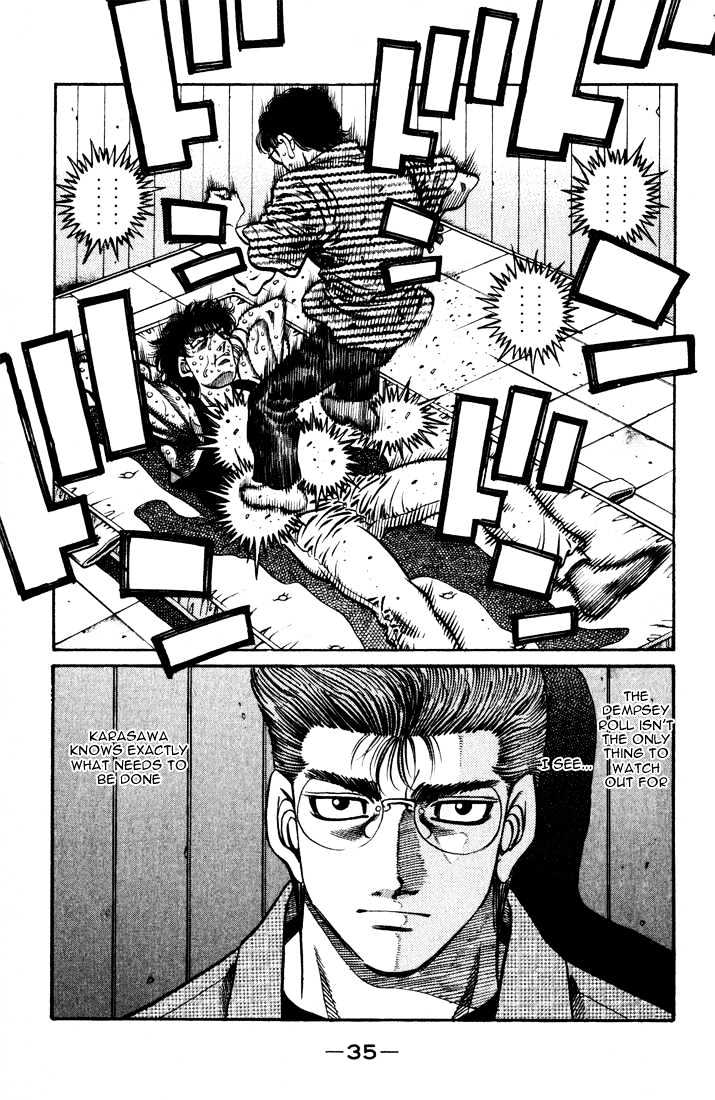 Hajime no Ippo Chapter 574 page 15 - Chapter 574 : Severe training