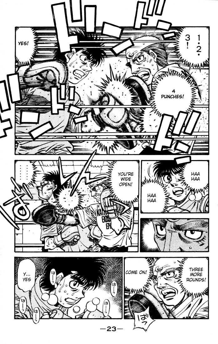 Hajime no Ippo Chapter 574 page 3 - Chapter 574 : Severe training