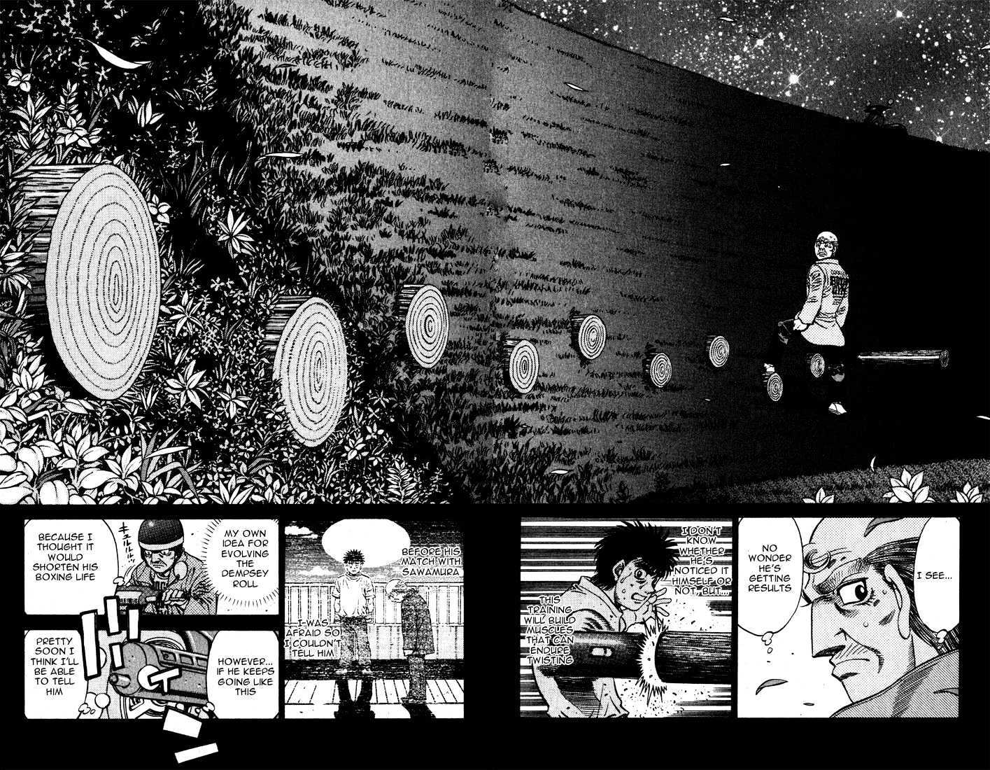 Hajime no Ippo Chapter 575 page 8 - Chapter 575 : Beyond the evolution of the Dempsey roll