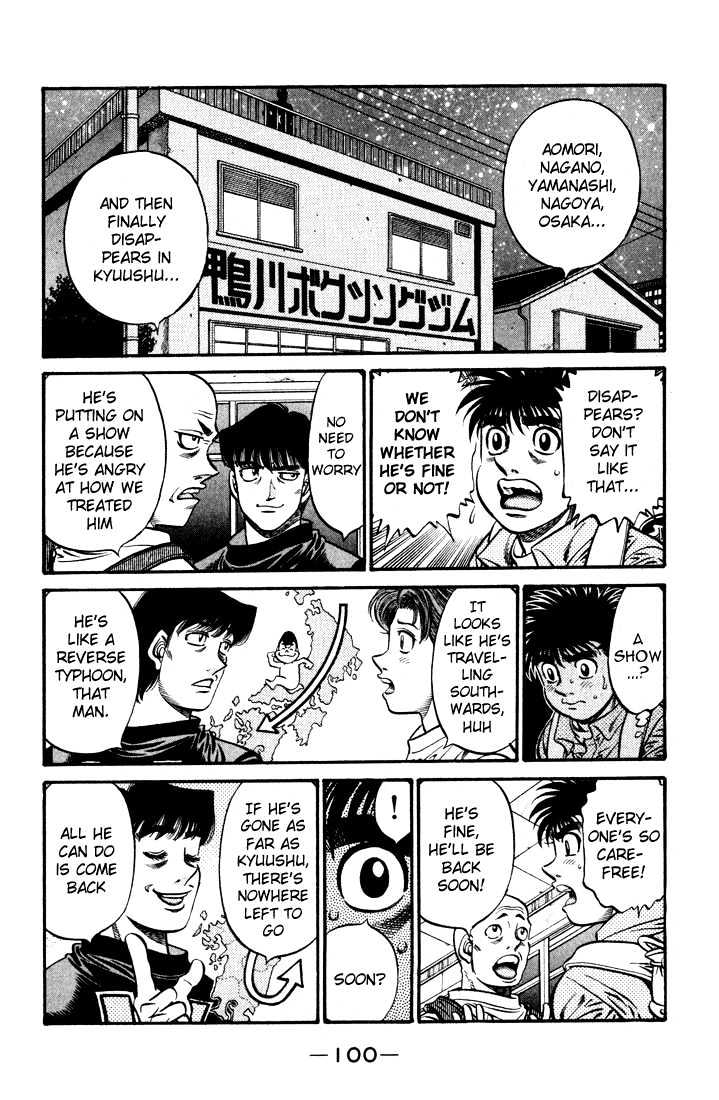 Hajime no Ippo Chapter 578 page 18 - Chapter 578 : Wandering without a tomorrow?