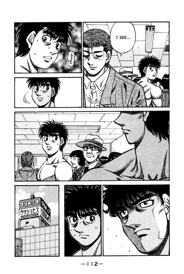 Hajime no Ippo Chapter 579 page 10 - Chapter 579 : What is lacking