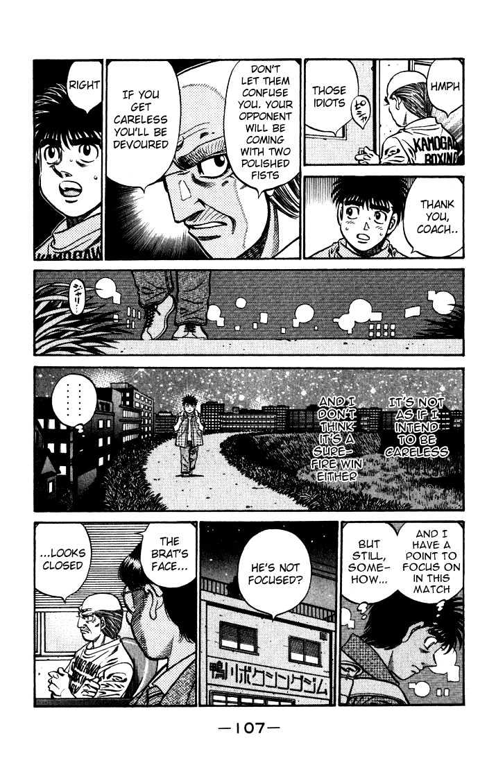 Hajime no Ippo Chapter 579 page 5 - Chapter 579 : What is lacking