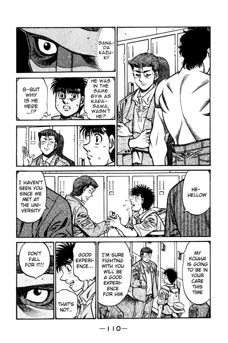 Hajime no Ippo Chapter 579 page 8 - Chapter 579 : What is lacking