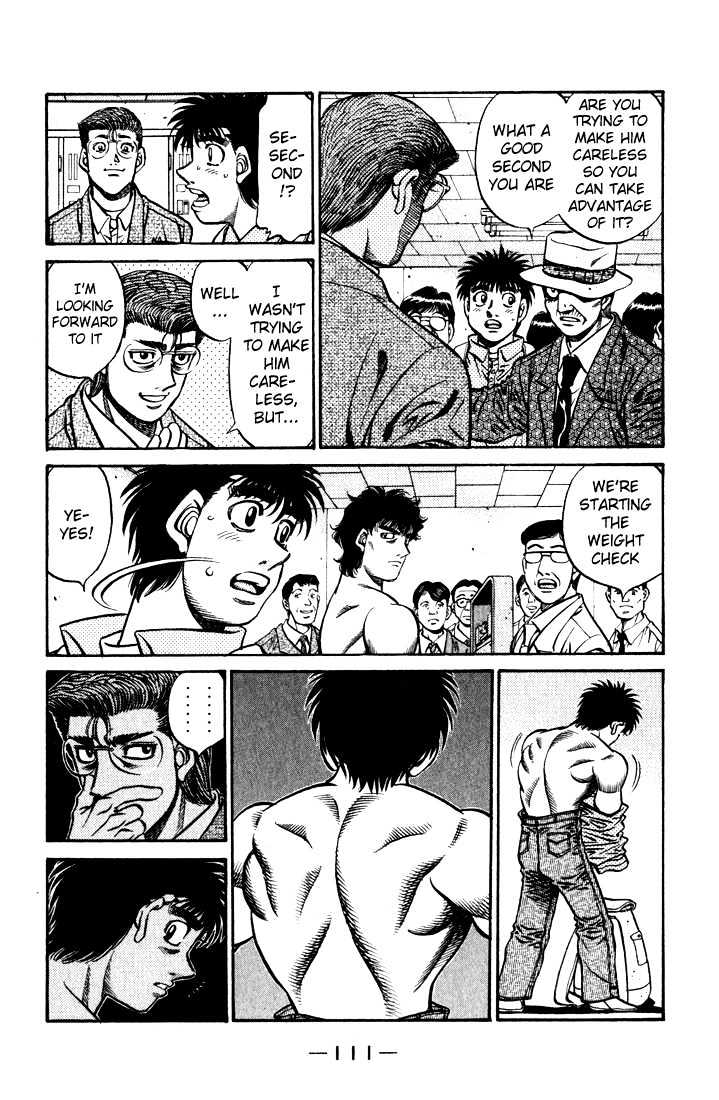 Hajime no Ippo Chapter 579 page 9 - Chapter 579 : What is lacking