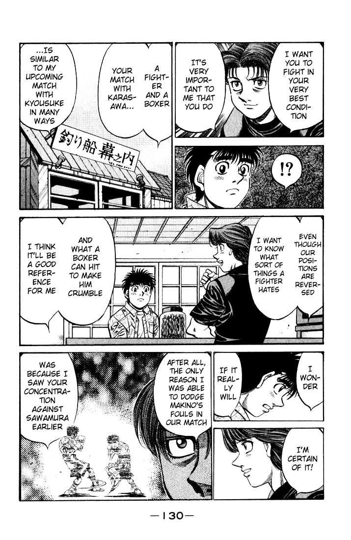 Hajime no Ippo Chapter 580 page 12 - Chapter 580 : Before the fight