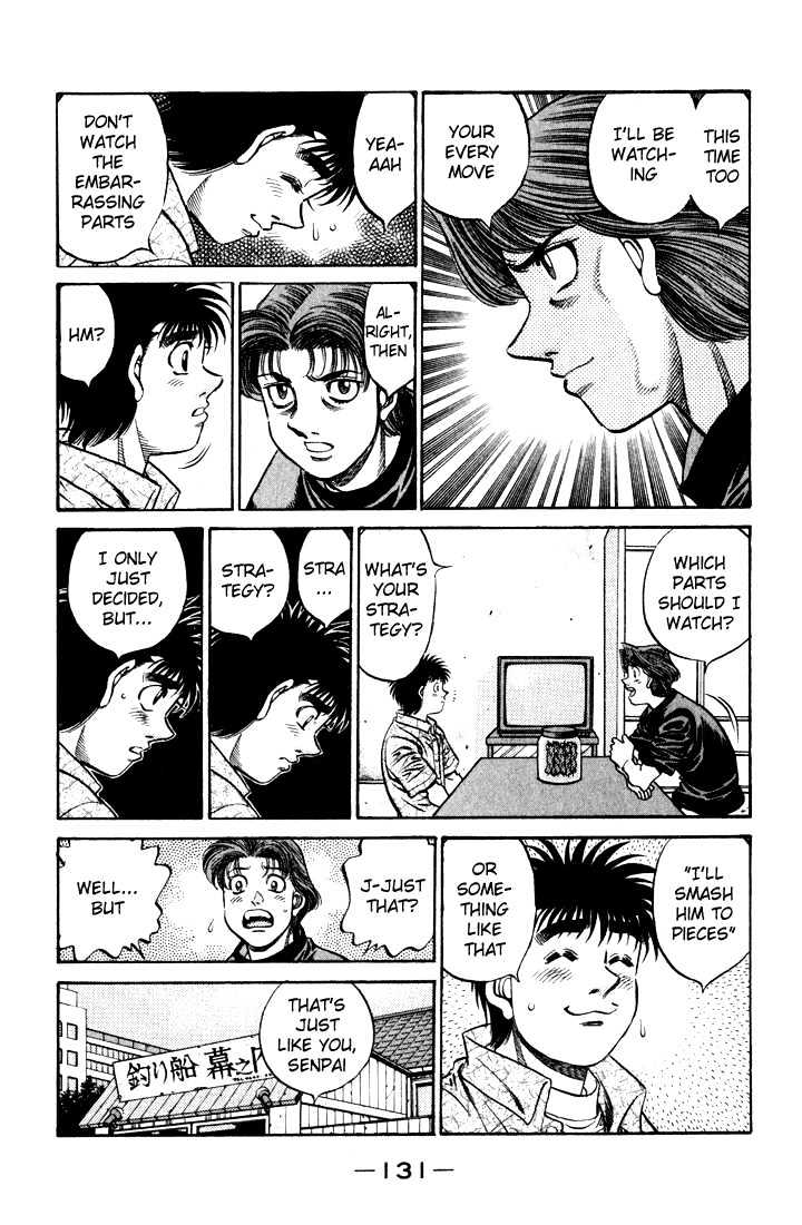 Hajime no Ippo Chapter 580 page 13 - Chapter 580 : Before the fight