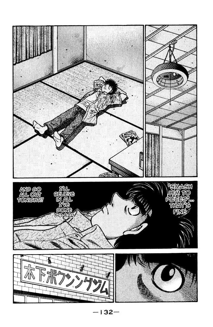 Hajime no Ippo Chapter 580 page 14 - Chapter 580 : Before the fight