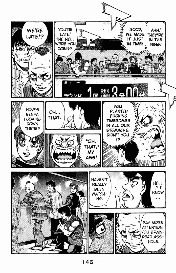 Hajime no Ippo Chapter 581.2 page 10 - Chapter 581 v2 : The Challenger's Excitement