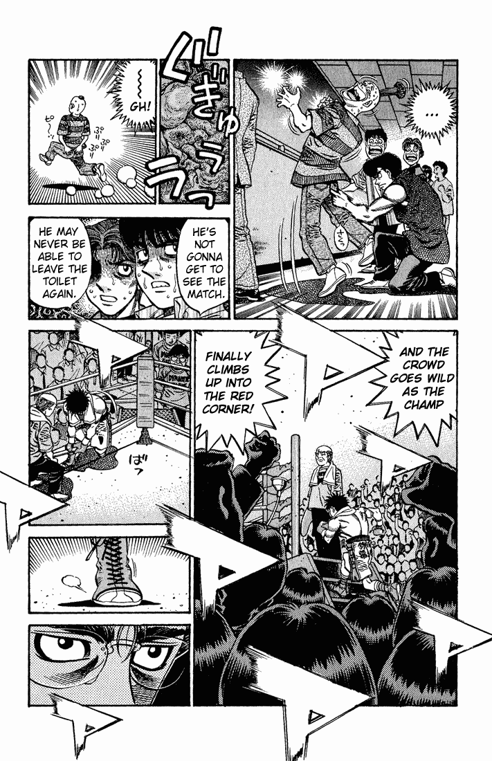 Hajime no Ippo Chapter 581.2 page 11 - Chapter 581 v2 : The Challenger's Excitement