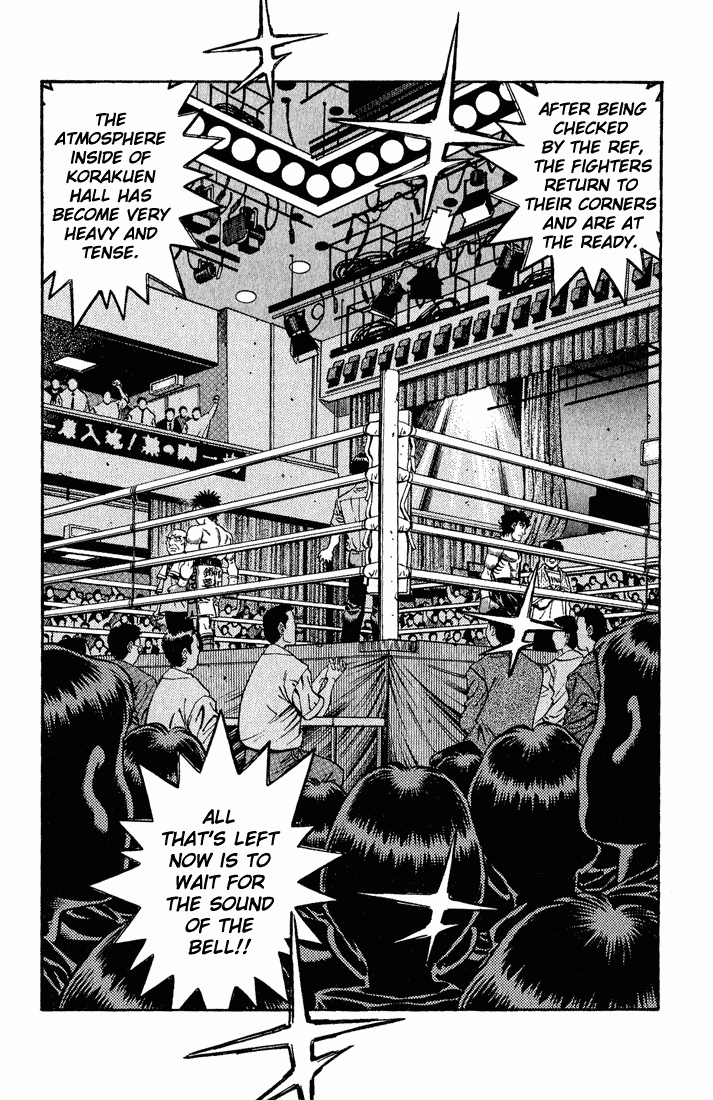 Hajime no Ippo Chapter 581.2 page 14 - Chapter 581 v2 : The Challenger's Excitement