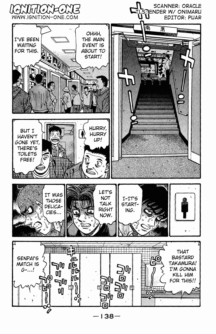 Hajime no Ippo Chapter 581.2 page 2 - Chapter 581 v2 : The Challenger's Excitement