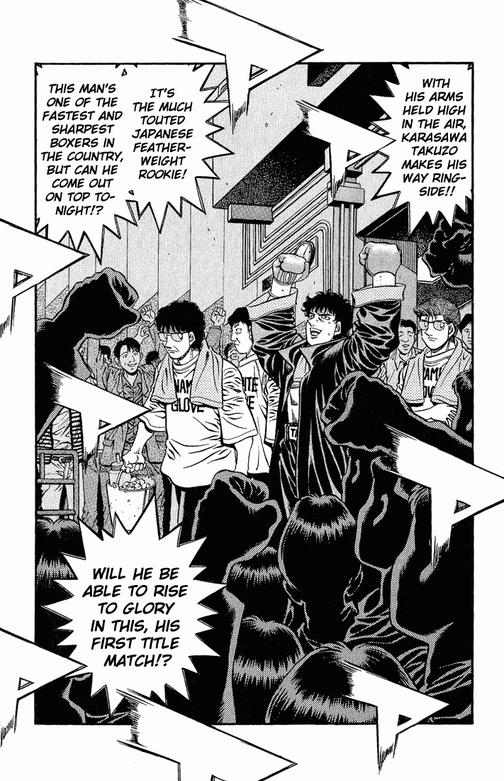 Hajime no Ippo Chapter 581.2 page 5 - Chapter 581 v2 : The Challenger's Excitement