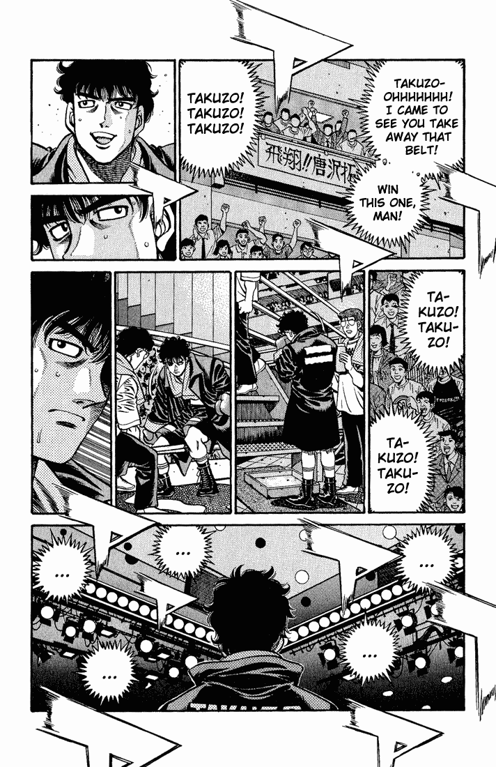 Hajime no Ippo Chapter 581.2 page 6 - Chapter 581 v2 : The Challenger's Excitement