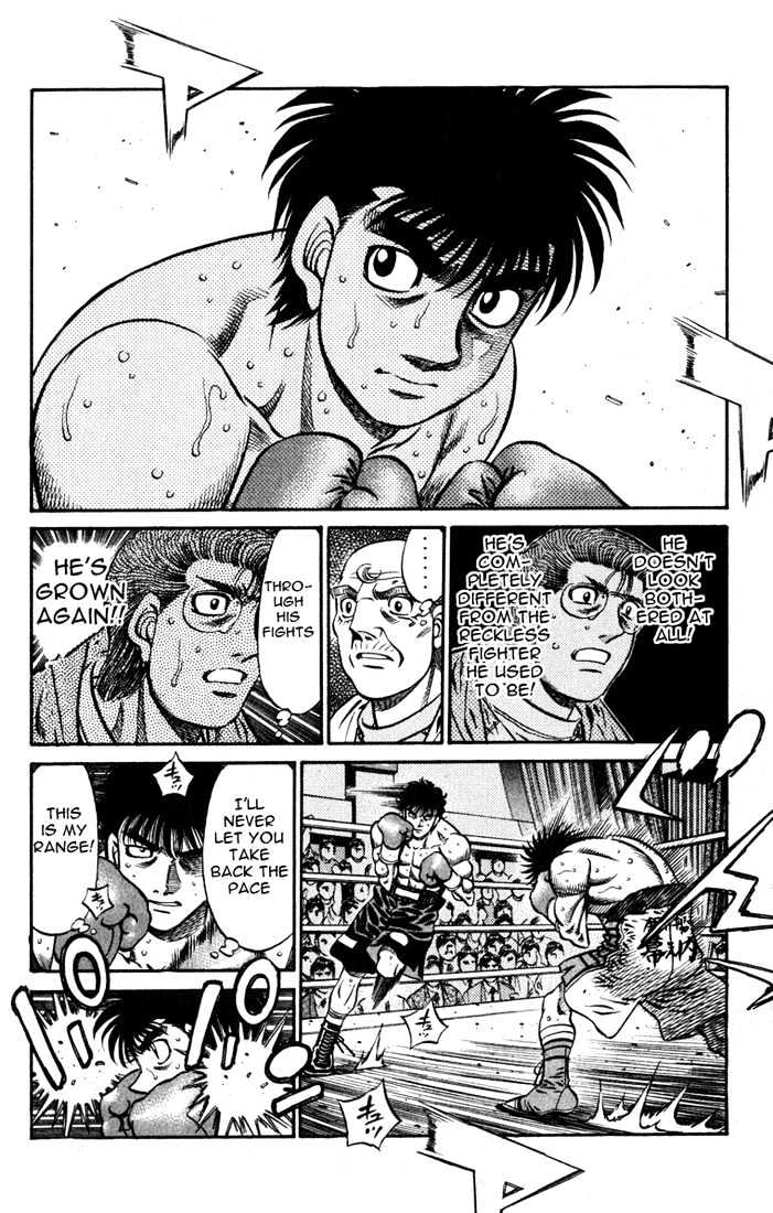 Hajime no Ippo Chapter 583 page 10 - Chapter 583 : karasawa in the palm of his hand