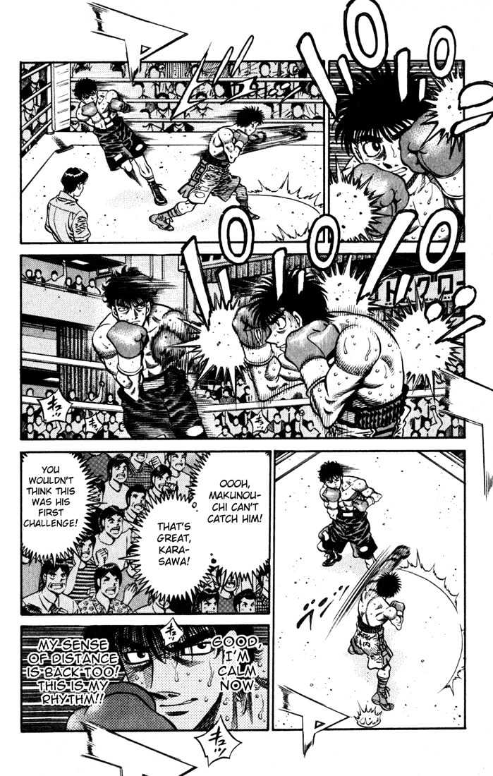 Hajime no Ippo Chapter 583 page 12 - Chapter 583 : karasawa in the palm of his hand
