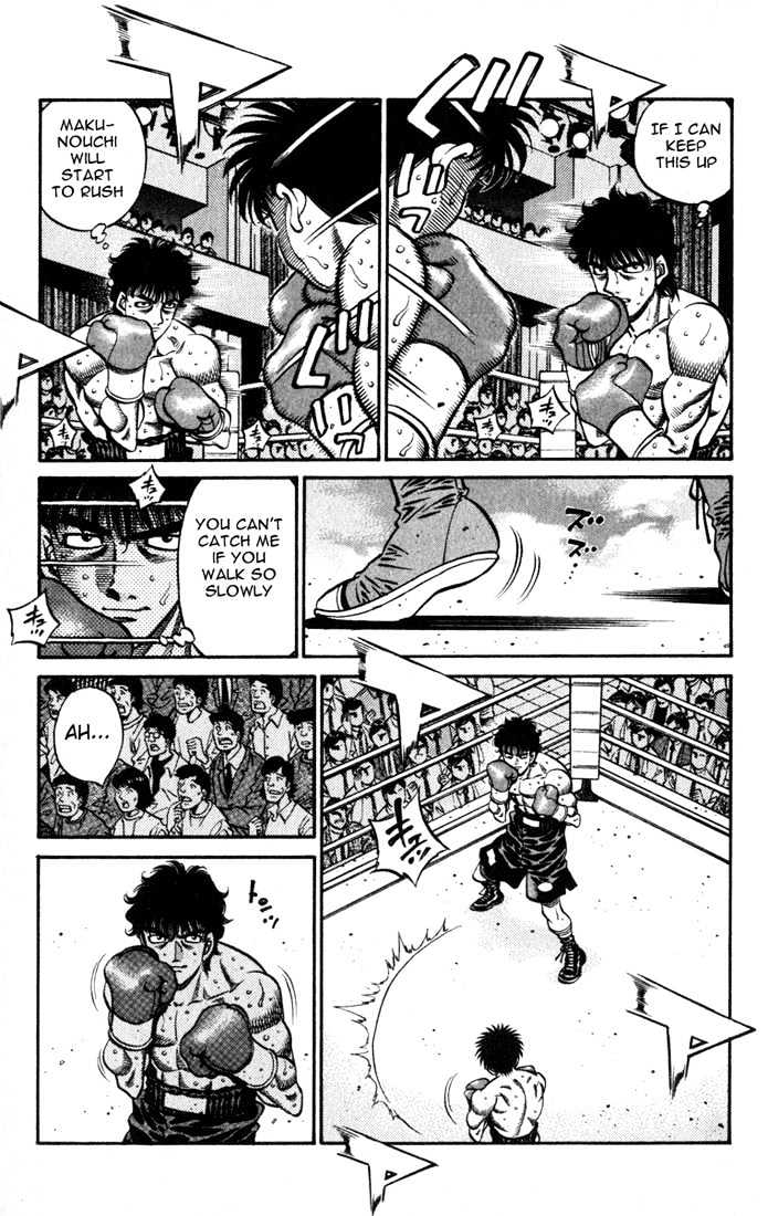 Hajime no Ippo Chapter 583 page 13 - Chapter 583 : karasawa in the palm of his hand