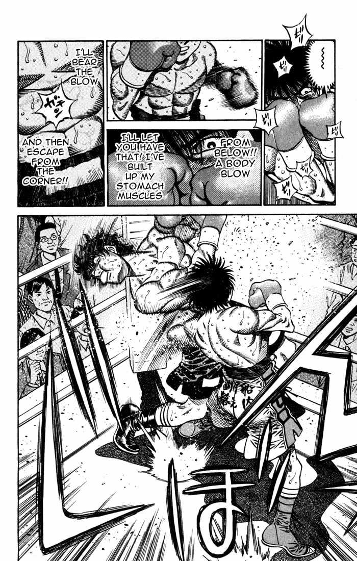 Hajime no Ippo Chapter 583 page 16 - Chapter 583 : karasawa in the palm of his hand