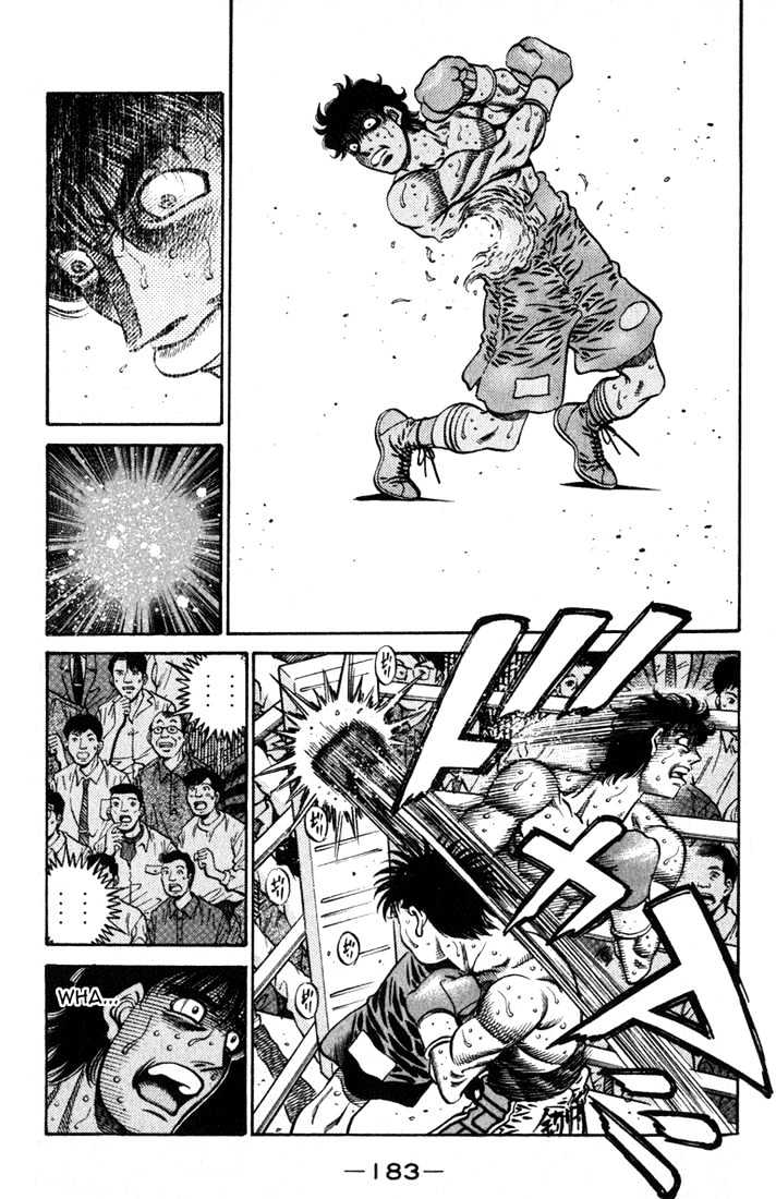 Hajime no Ippo Chapter 583 page 17 - Chapter 583 : karasawa in the palm of his hand