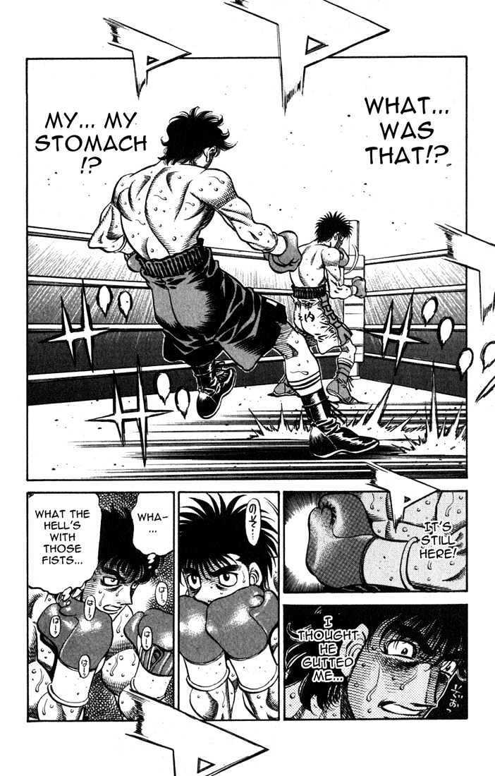 Hajime no Ippo Chapter 583 page 18 - Chapter 583 : karasawa in the palm of his hand
