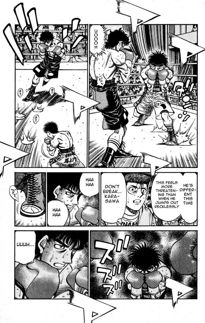 Hajime no Ippo Chapter 583 page 3 - Chapter 583 : karasawa in the palm of his hand