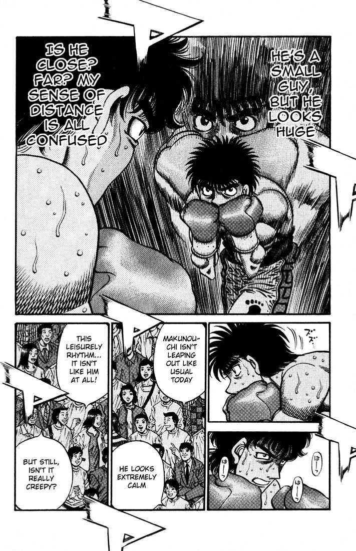 Hajime no Ippo Chapter 583 page 4 - Chapter 583 : karasawa in the palm of his hand