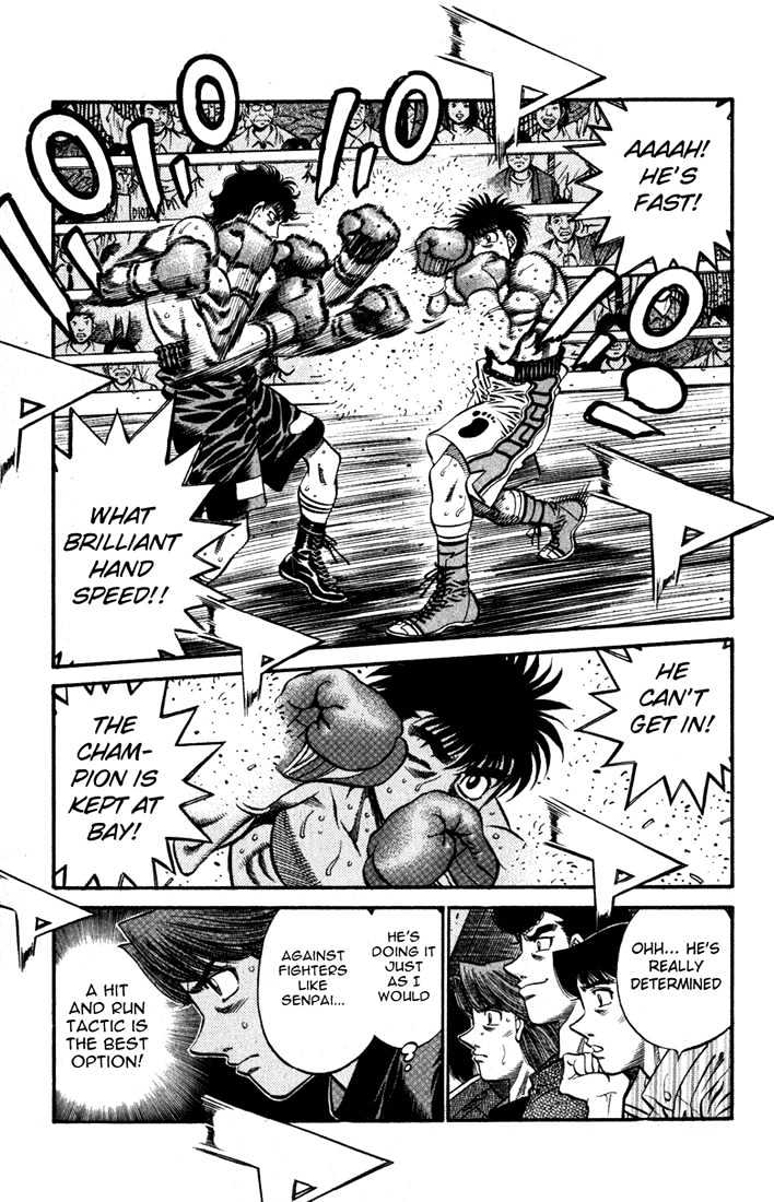 Hajime no Ippo Chapter 583 page 7 - Chapter 583 : karasawa in the palm of his hand