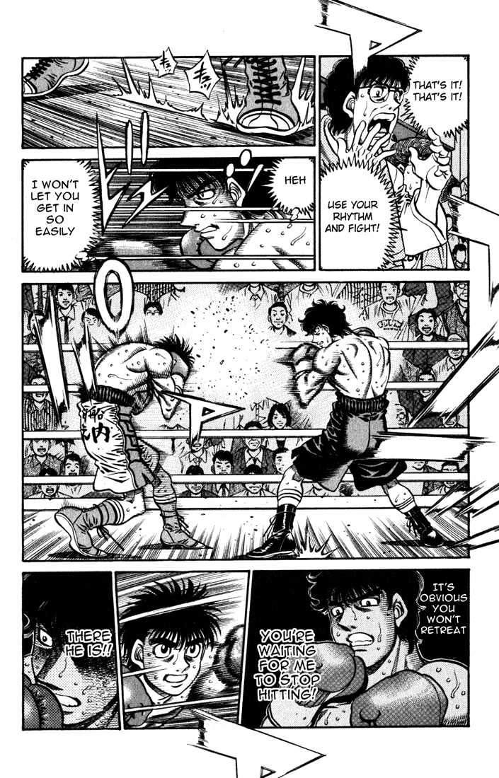 Hajime no Ippo Chapter 583 page 8 - Chapter 583 : karasawa in the palm of his hand