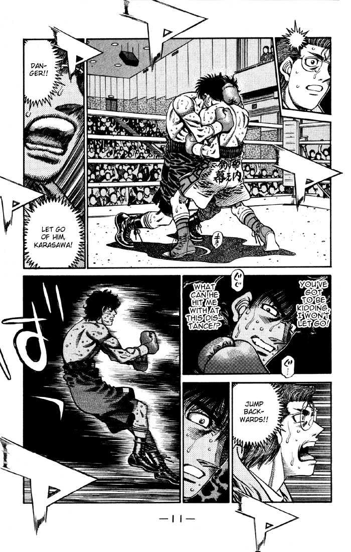 Hajime no Ippo Chapter 584 page 11 - Chapter 584 : The remaining 30 seconds