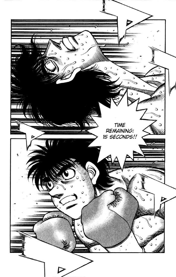 Hajime no Ippo Chapter 584 page 14 - Chapter 584 : The remaining 30 seconds