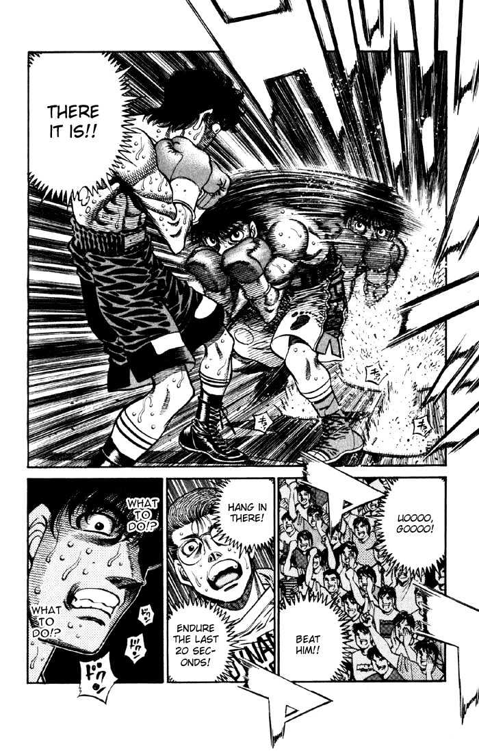 Hajime no Ippo Chapter 584 page 8 - Chapter 584 : The remaining 30 seconds