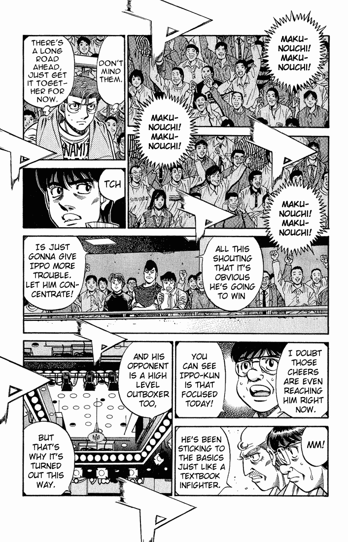 Hajime no Ippo Chapter 585.2 page 15 - Chapter 585 v2 : Ippo's Focus