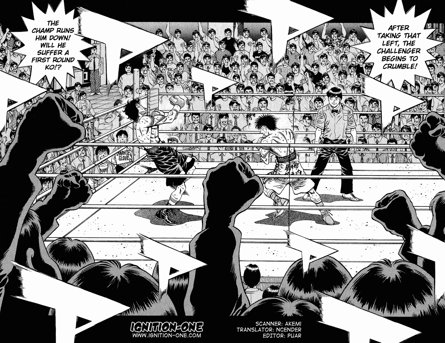 Hajime no Ippo Chapter 585.2 page 2 - Chapter 585 v2 : Ippo's Focus
