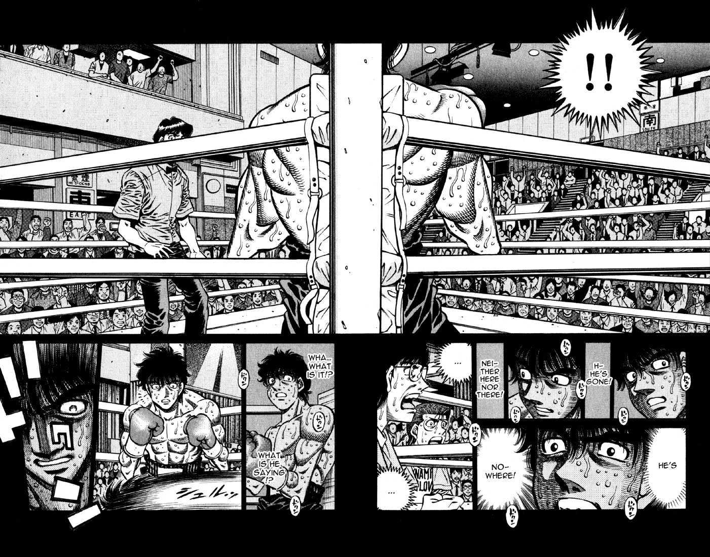Hajime no Ippo Chapter 587 page 12 - Chapter 587 : The crooked circumference