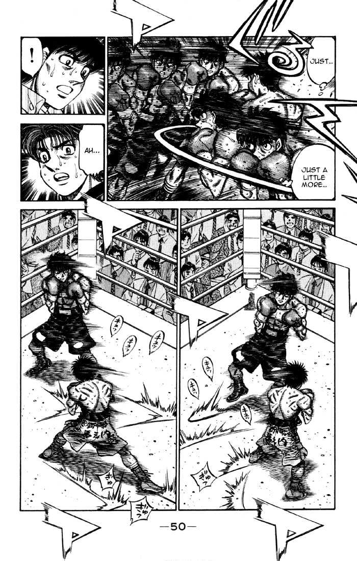 Hajime no Ippo Chapter 587 page 4 - Chapter 587 : The crooked circumference