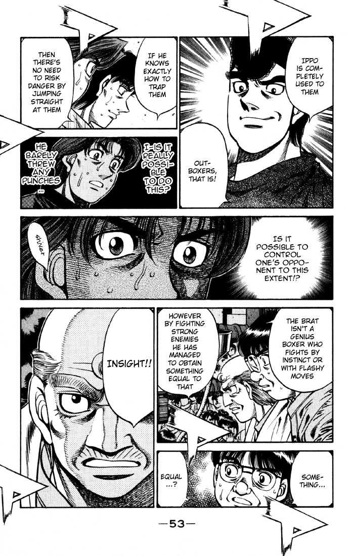 Hajime no Ippo Chapter 587 page 7 - Chapter 587 : The crooked circumference