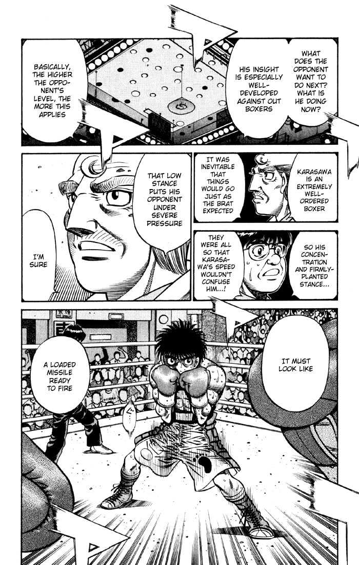 Hajime no Ippo Chapter 587 page 8 - Chapter 587 : The crooked circumference