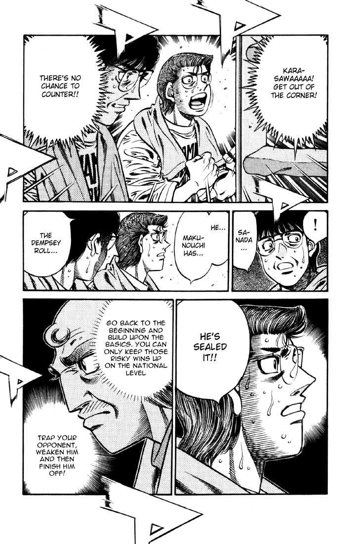 Hajime no Ippo Chapter 588 page 13 - Chapter 588 : Premonition of progress