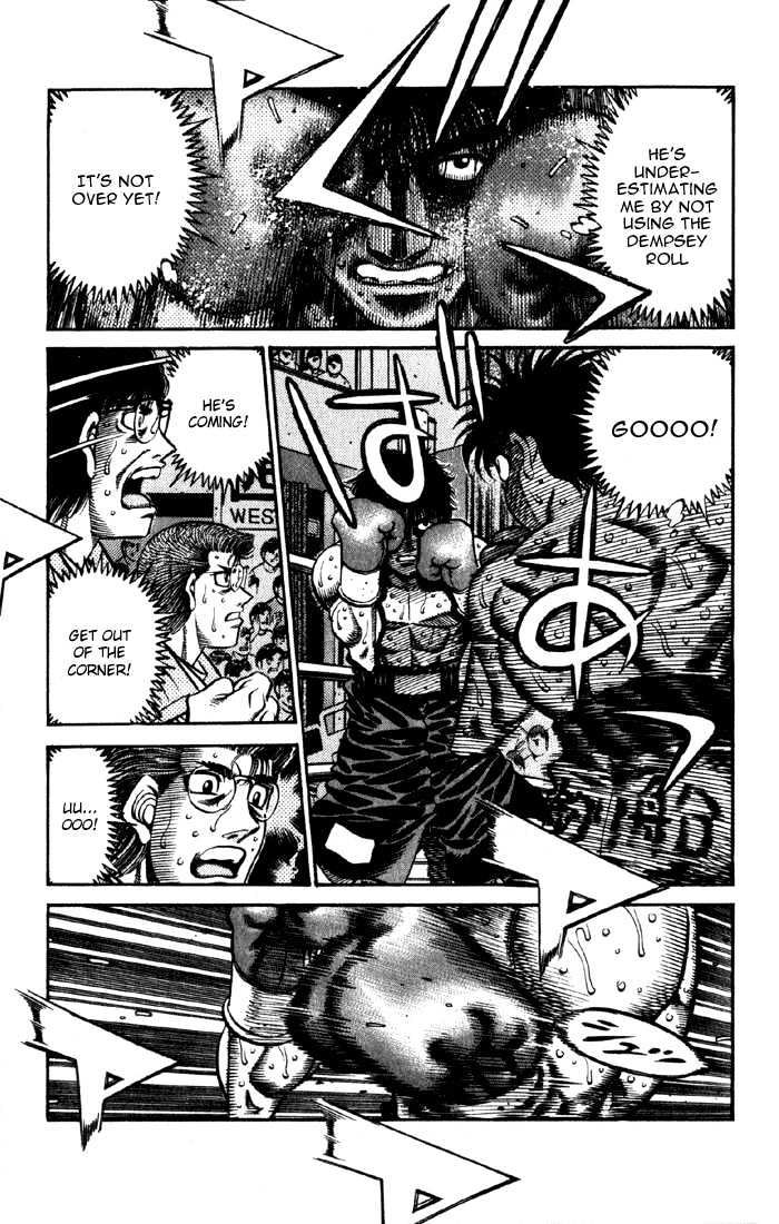 Hajime no Ippo Chapter 588 page 5 - Chapter 588 : Premonition of progress