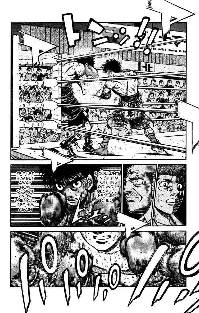 Hajime no Ippo Chapter 588 page 6 - Chapter 588 : Premonition of progress