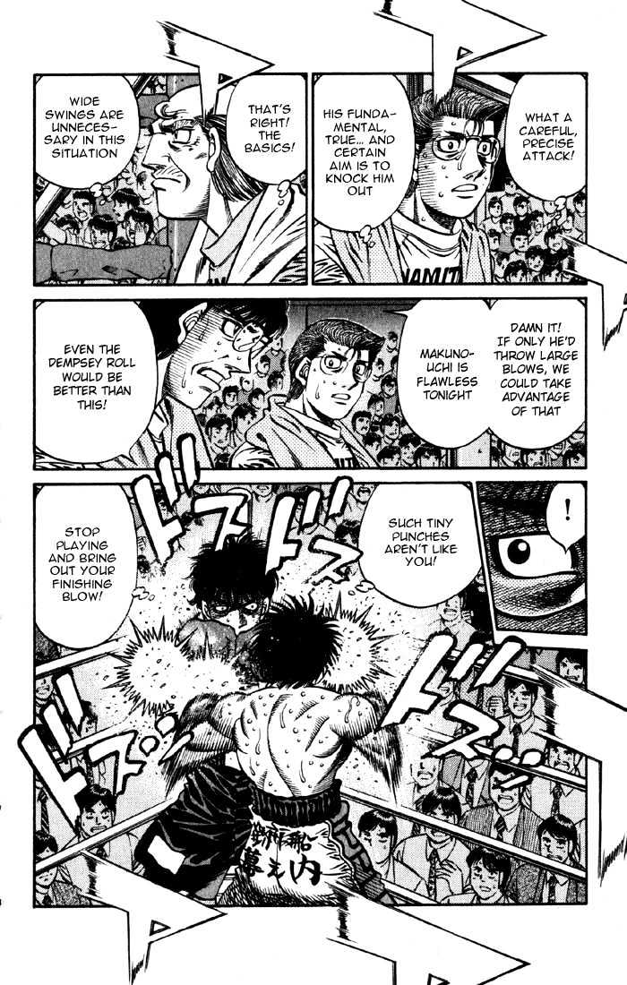 Hajime no Ippo Chapter 588 page 8 - Chapter 588 : Premonition of progress