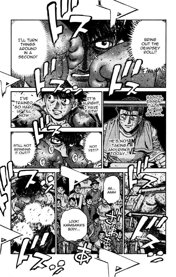 Hajime no Ippo Chapter 588 page 9 - Chapter 588 : Premonition of progress