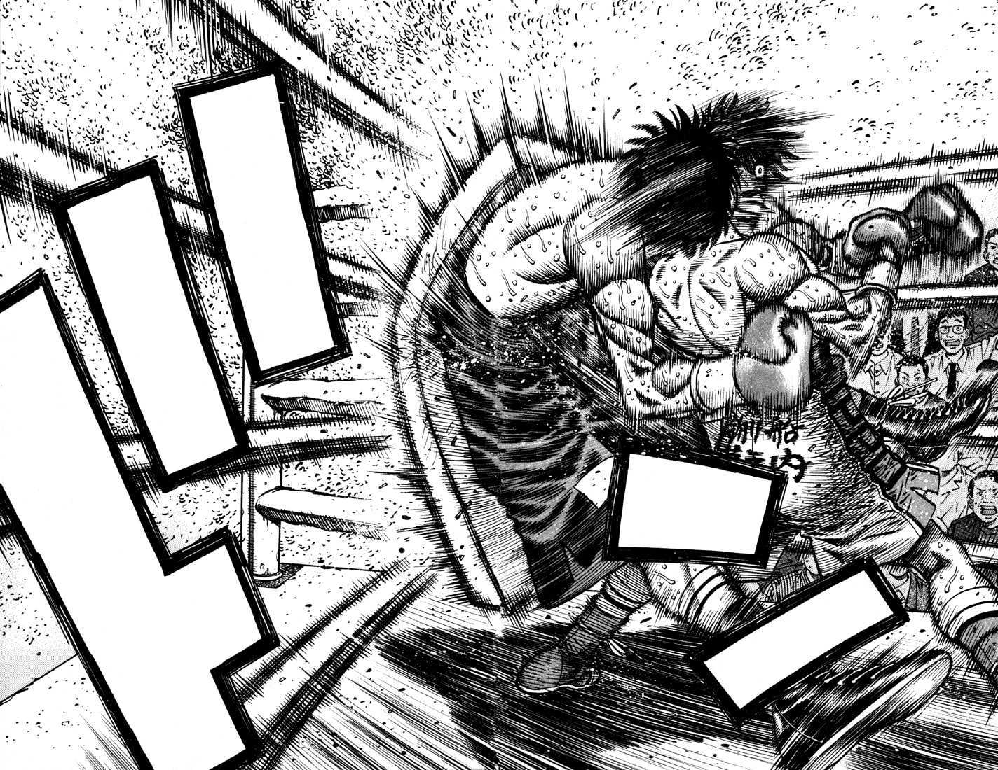 Hajime no Ippo Chapter 589 page 4 - Chapter 589 : The last counterattack