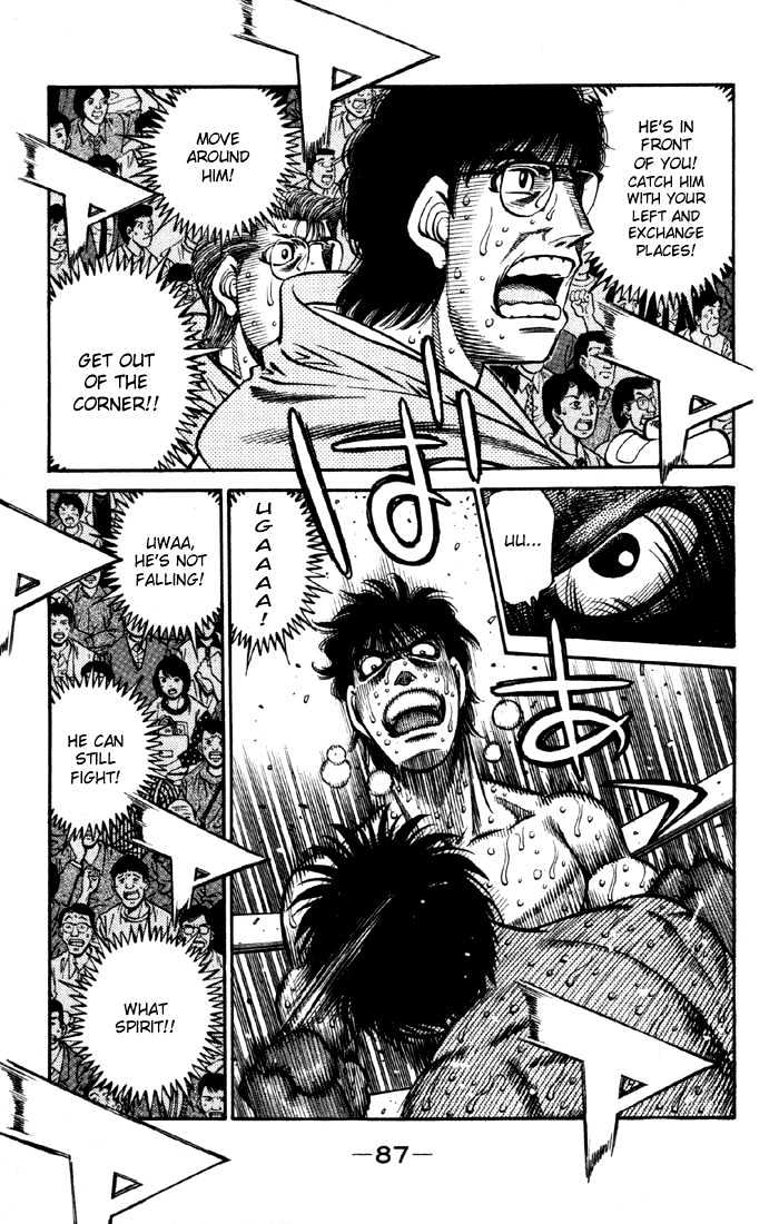 Hajime no Ippo Chapter 589 page 8 - Chapter 589 : The last counterattack