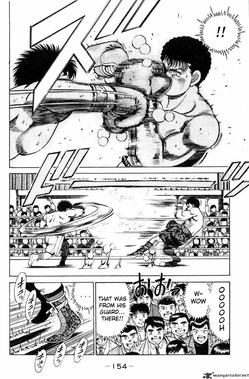 Hajime no Ippo Chapter 59 page 10 - Chapter 59 : Unpredicted